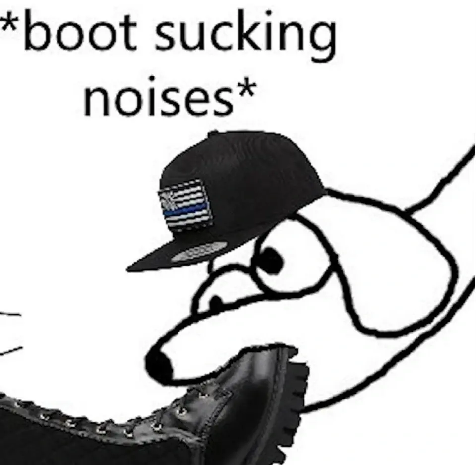 bootlicking noises