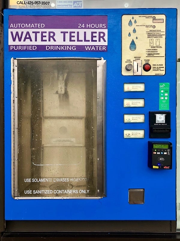 Automated water vendor